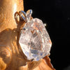 Herkimer Diamond Pendant Sterling Silver #3637-Moldavite Life