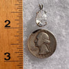 Herkimer Diamond Pendant Sterling Silver #3639-Moldavite Life