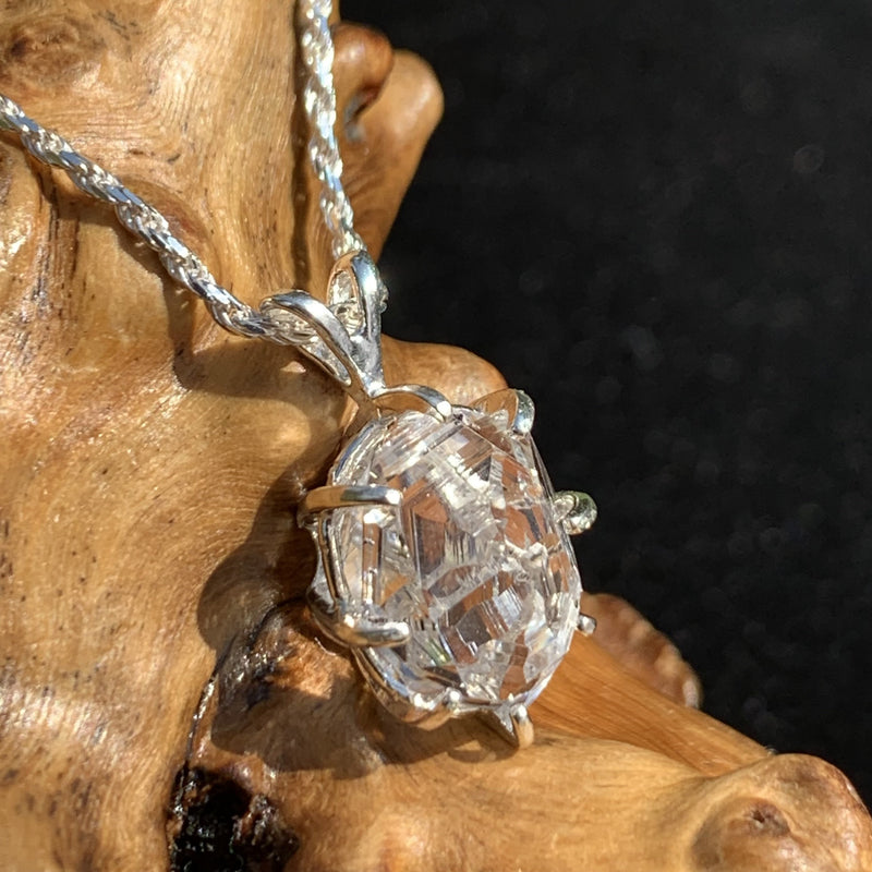 Herkimer Diamond Pendant Sterling Silver