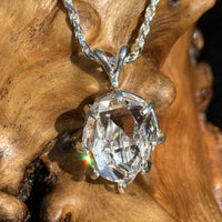 Herkimer Diamond Pendant Sterling Silver