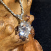 Herkimer Diamond Pendant Sterling Silver