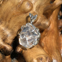 Herkimer Diamond Pendant Sterling Silver