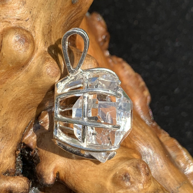 Herkimer Diamond Pendant Sterling Silver