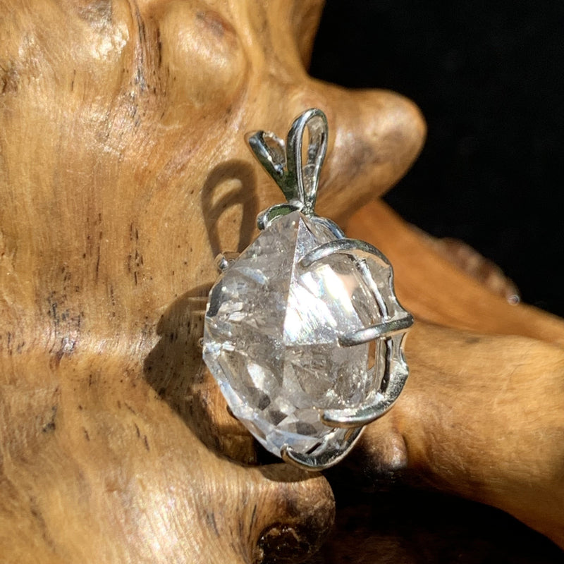 Herkimer Diamond Pendant Sterling Silver