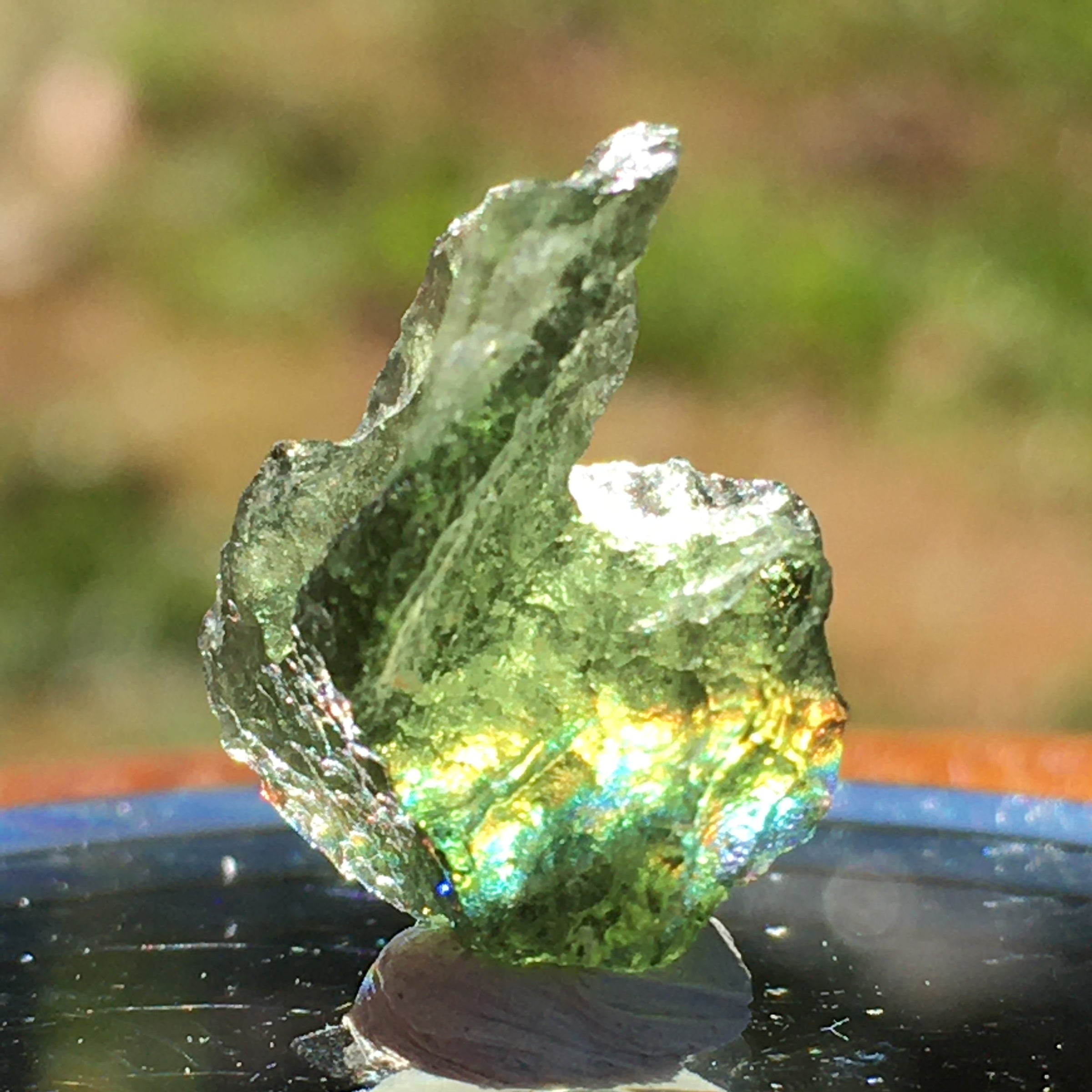 Genuine Moldavite 1.1 grams-Moldavite Life