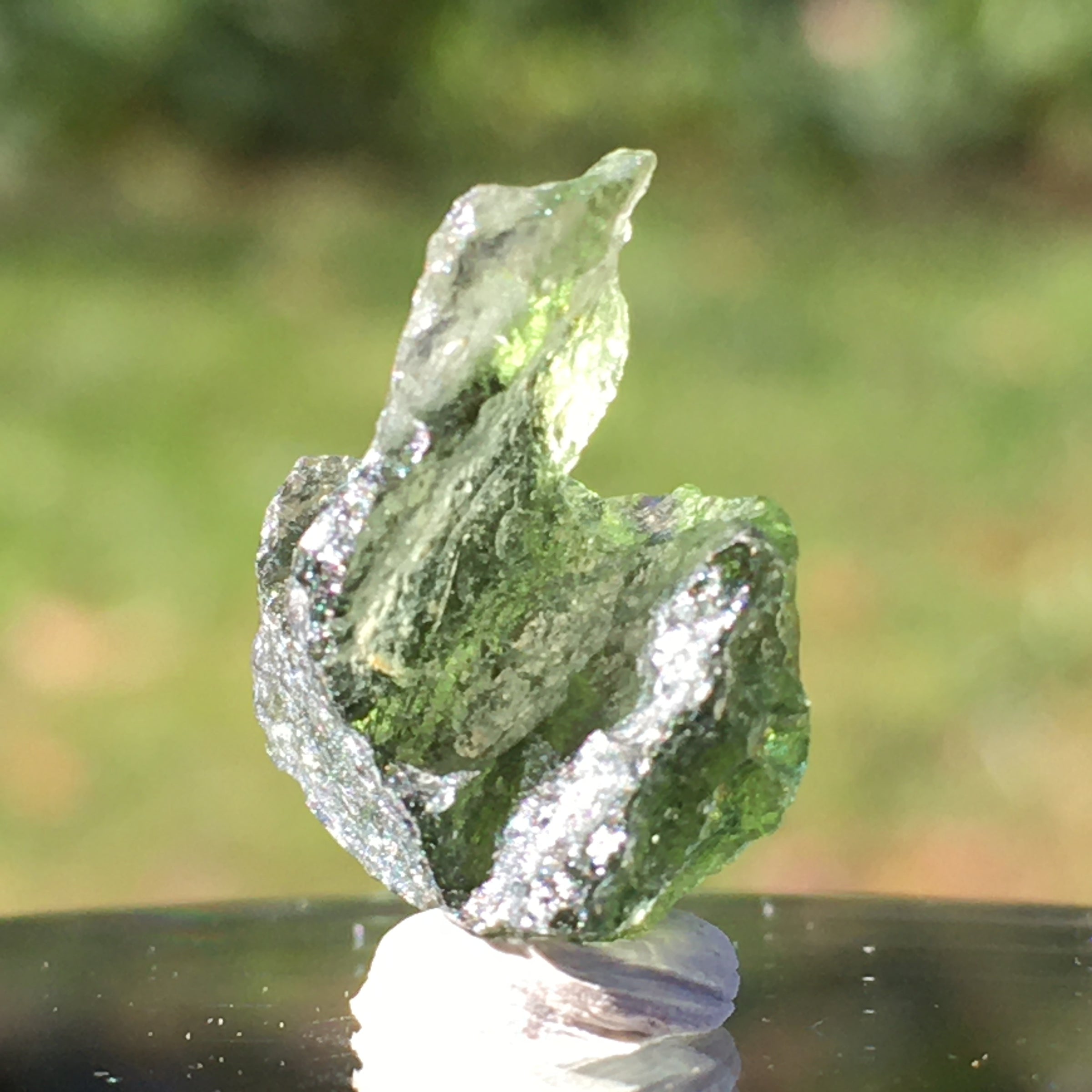 Genuine Moldavite 1.1 grams-Moldavite Life