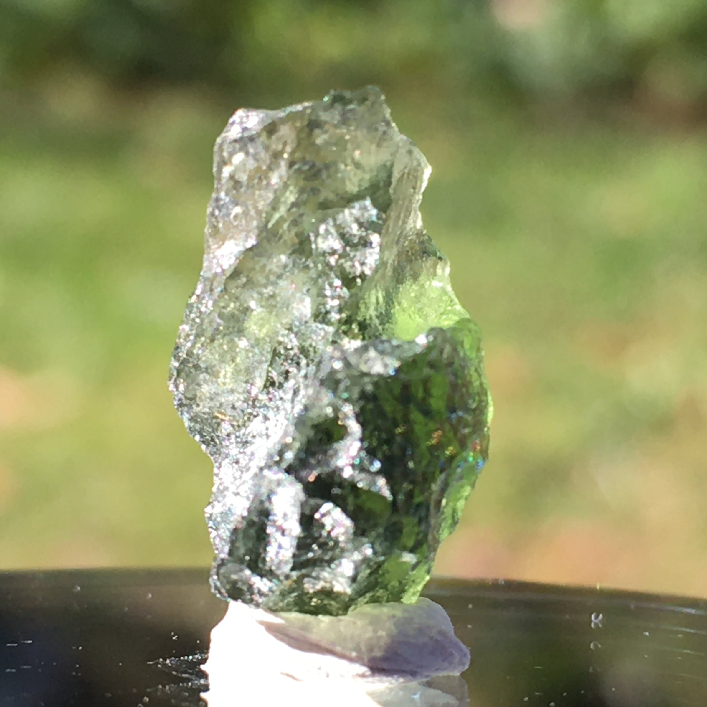 Genuine Moldavite 1.1 grams-Moldavite Life