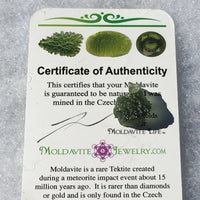 Genuine Moldavite 1.1 grams-Moldavite Life