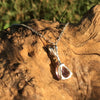 Silver Moldavite Amethyst Crystal Pendant Necklace Sterling-Moldavite Life