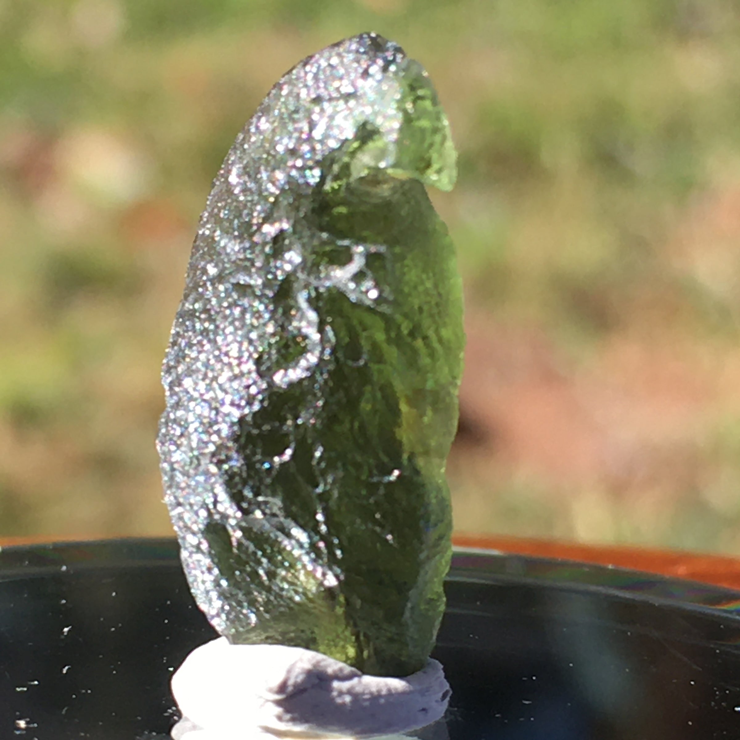 Genuine Moldavite 1.3 grams-Moldavite Life