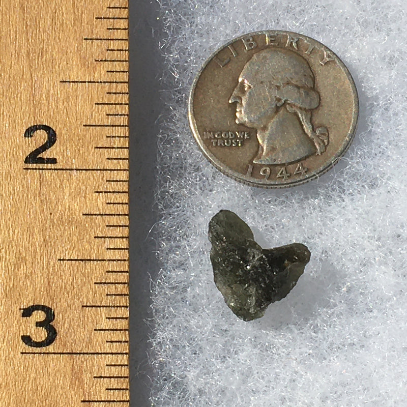 Genuine Moldavite 1.1 grams-Moldavite Life