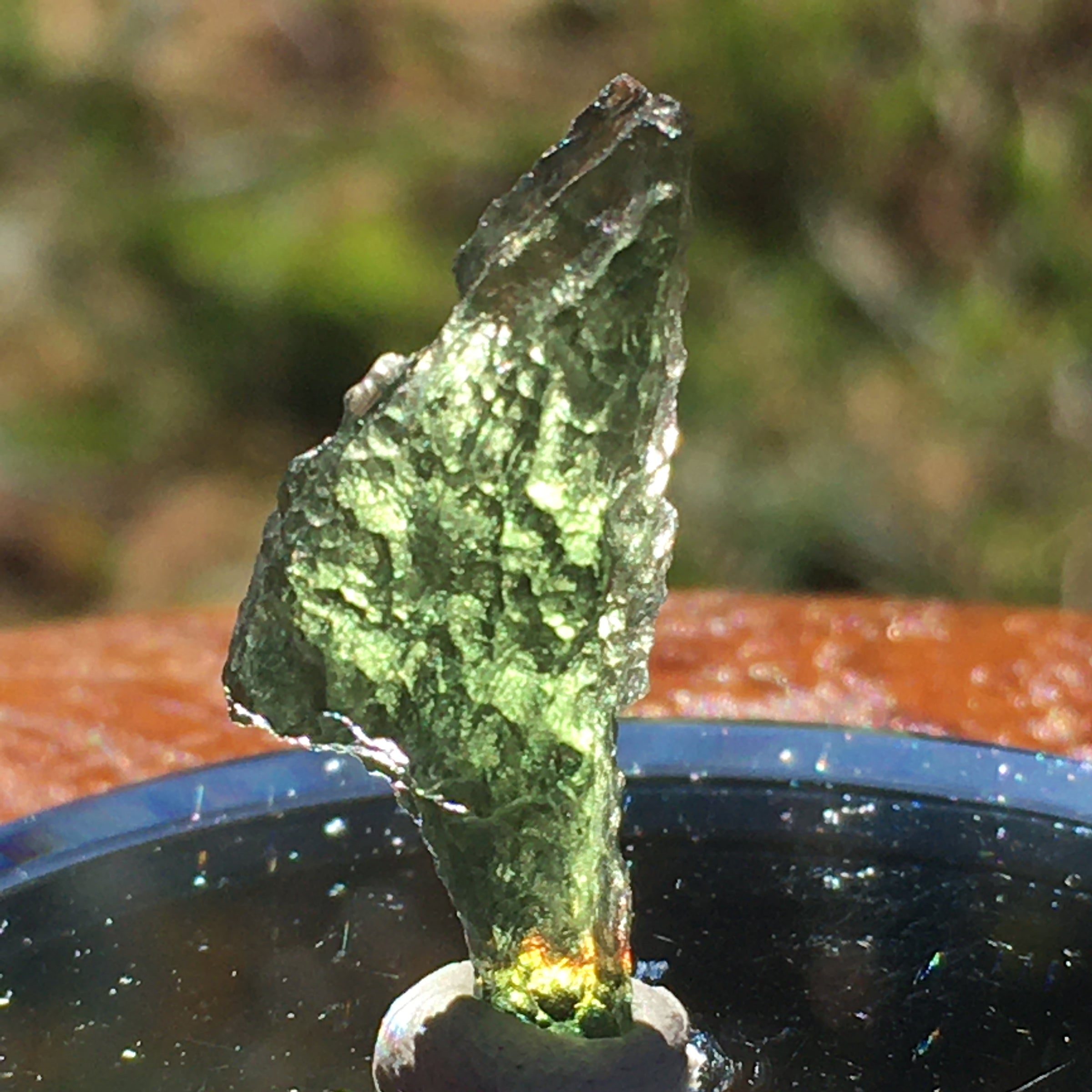 Genuine Moldavite 1.2 grams-Moldavite Life