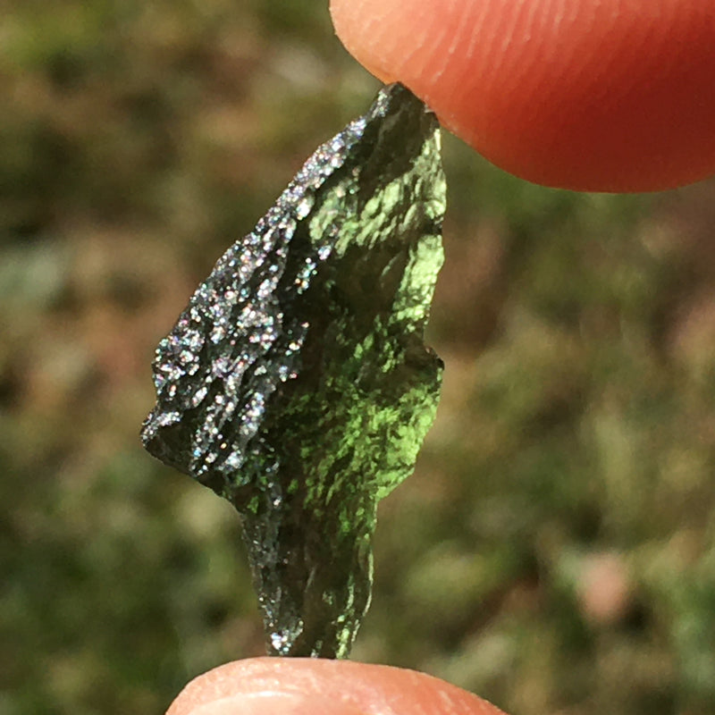 Genuine Moldavite 1.2 grams-Moldavite Life