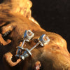 Herkimer Diamond Post Earrings Sterling Silver