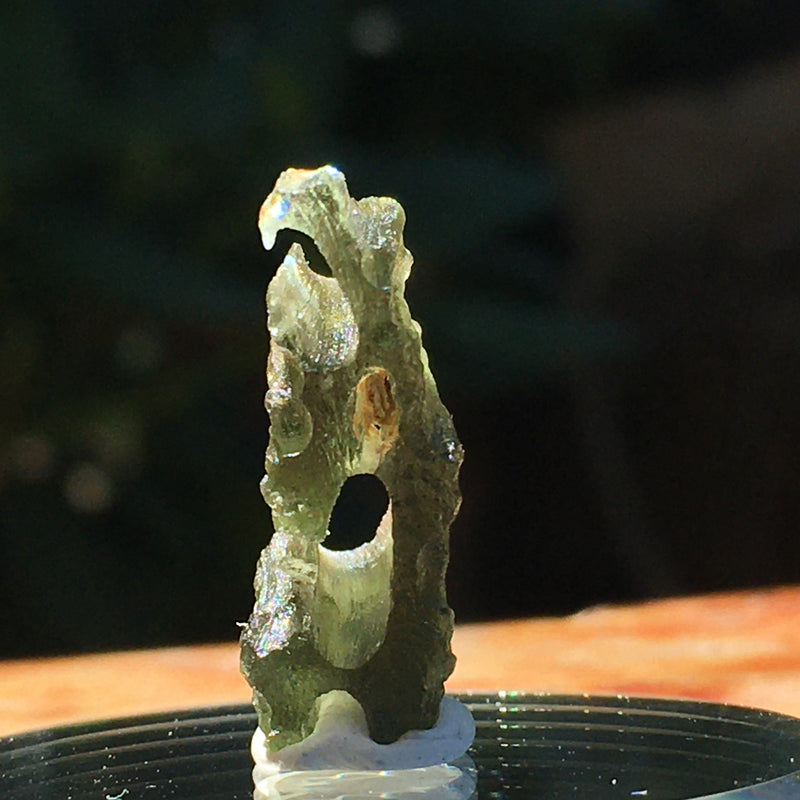 Angel Chime Moldavite Genuine Certified 1.8 Grams-Moldavite Life