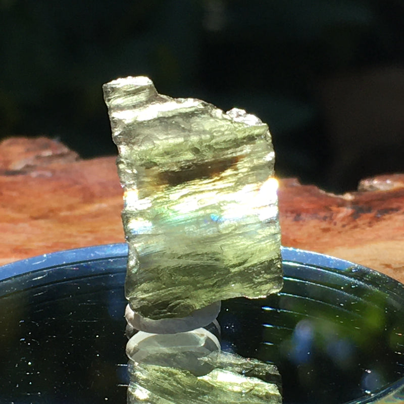 Angel Chime Moldavite Genuine Certified 1.8 Grams-Moldavite Life