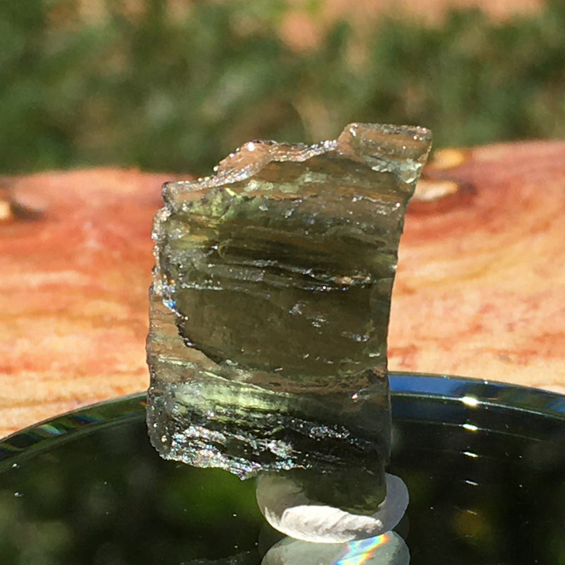 Angel Chime Moldavite Genuine Certified 1.8 Grams-Moldavite Life