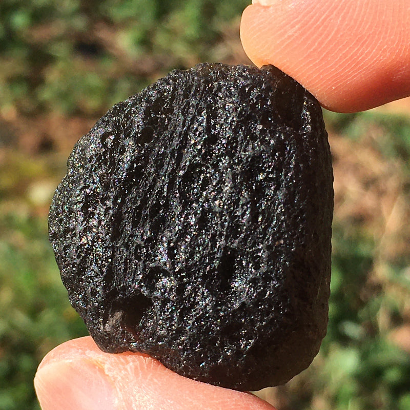 Pearl of Fire Agni Manitite Tektite 19.3 grams-Moldavite Life