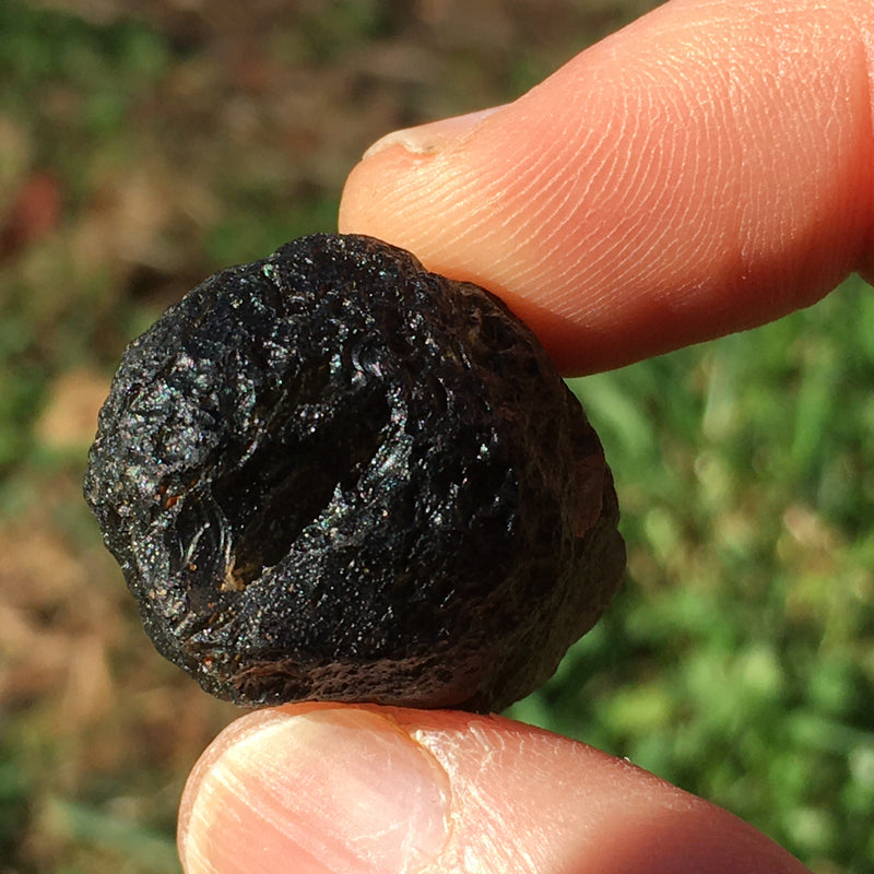 Pearl of Fire Agni Manitite Tektite 17.9 grams-Moldavite Life