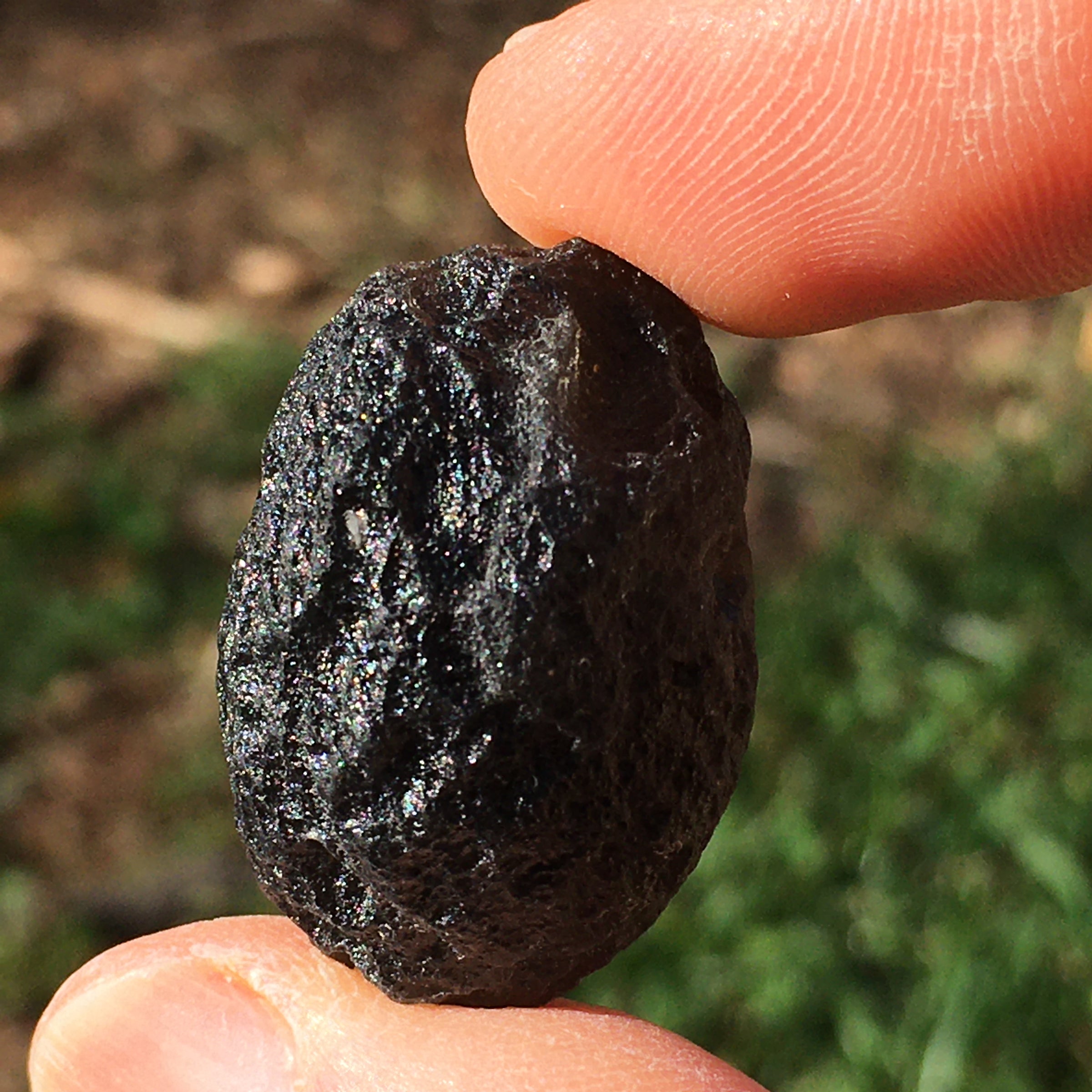 Pearl of Fire Agni Manitite Tektite 17.3 grams-Moldavite Life