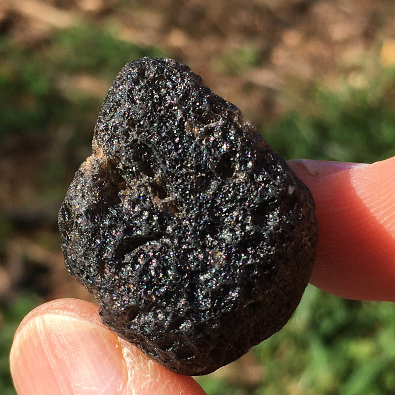 Pearl of Fire Agni Manitite Tektite 20.1 grams-Moldavite Life