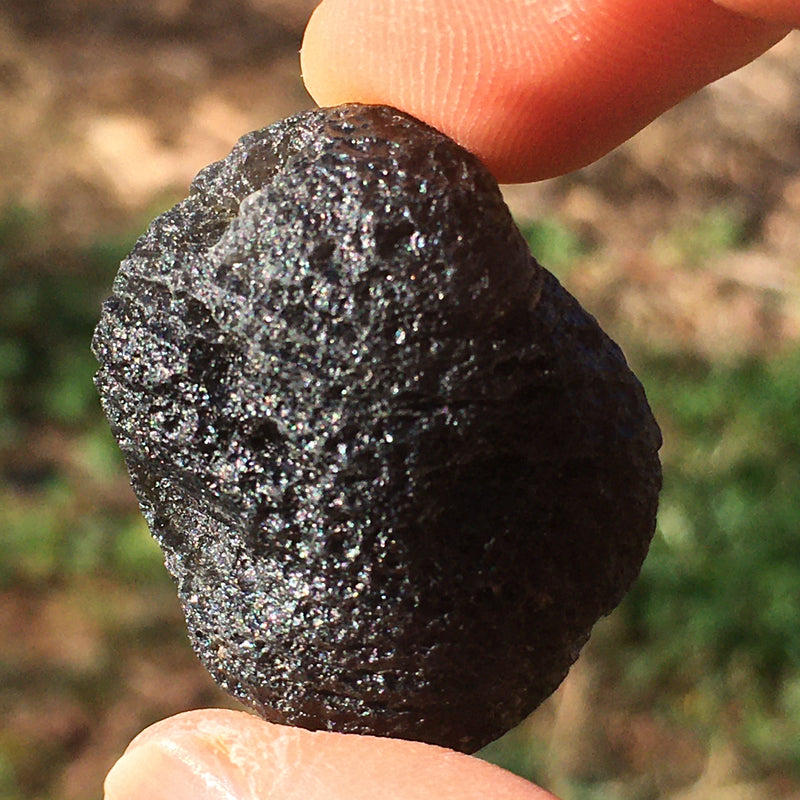 Pearl of Fire Agni Manitite Tektite 17.6 grams-Moldavite Life