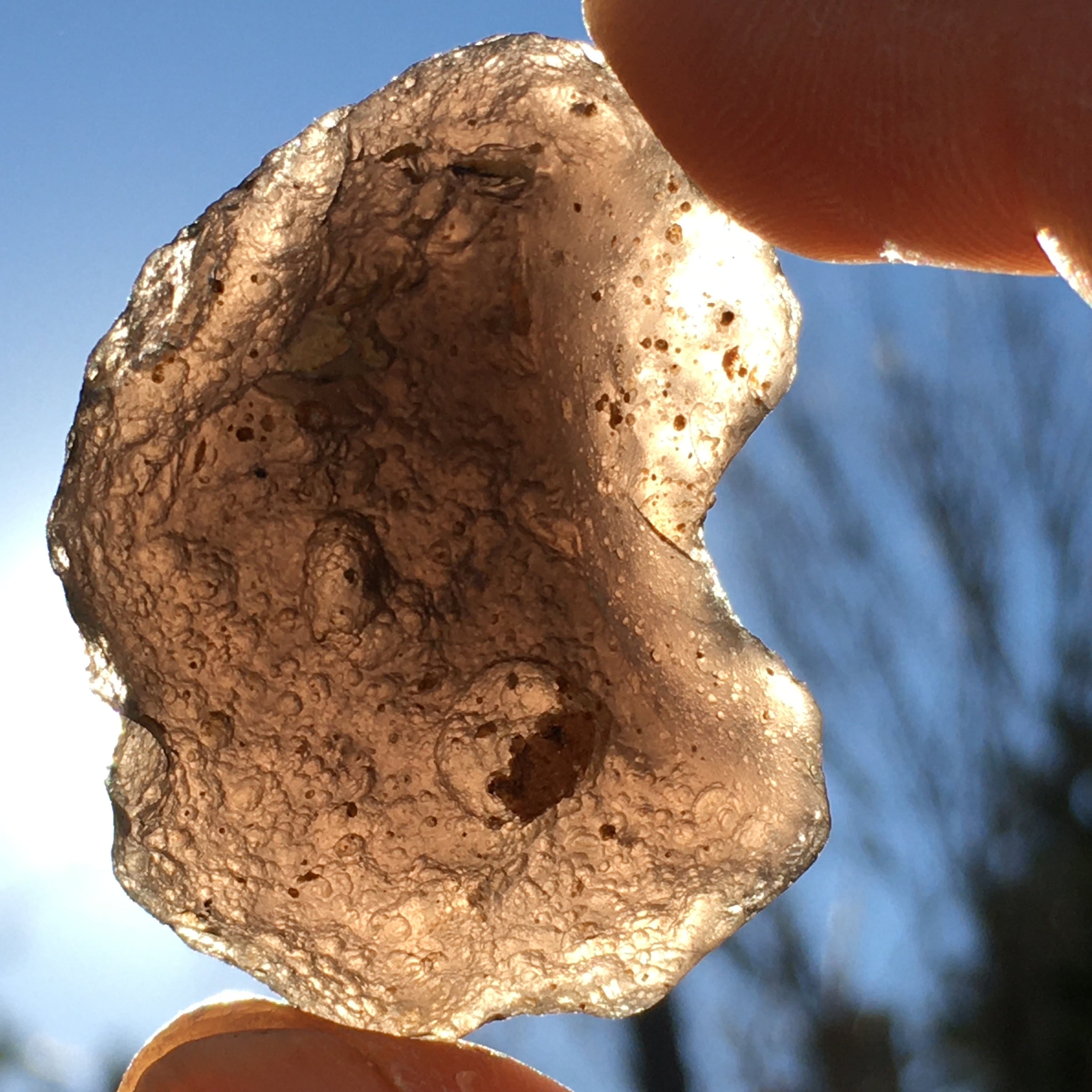 Pearl of Fire Agni Manitite Tektite 21.3 grams-Moldavite Life