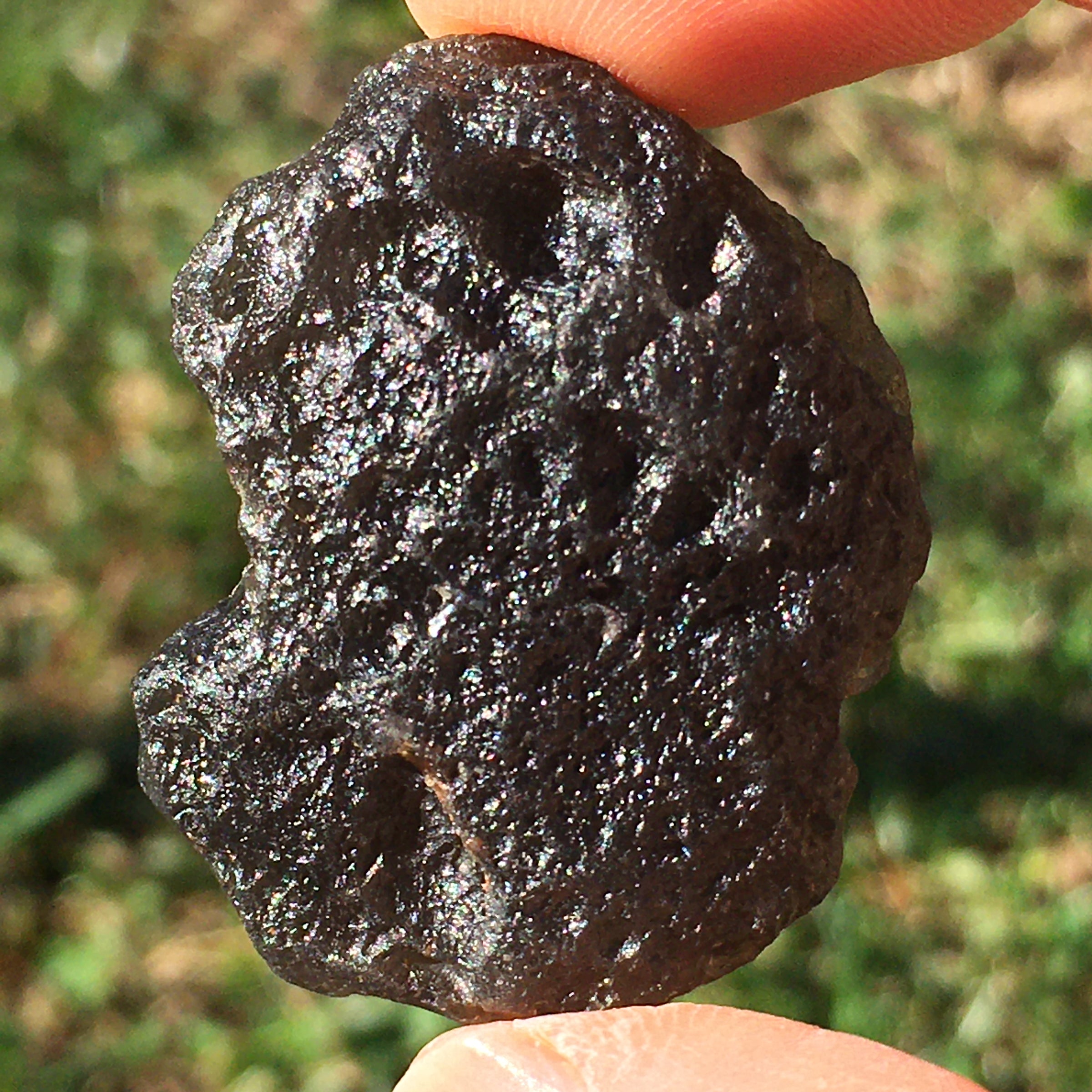 Pearl of Fire Agni Manitite Tektite 21.3 grams-Moldavite Life