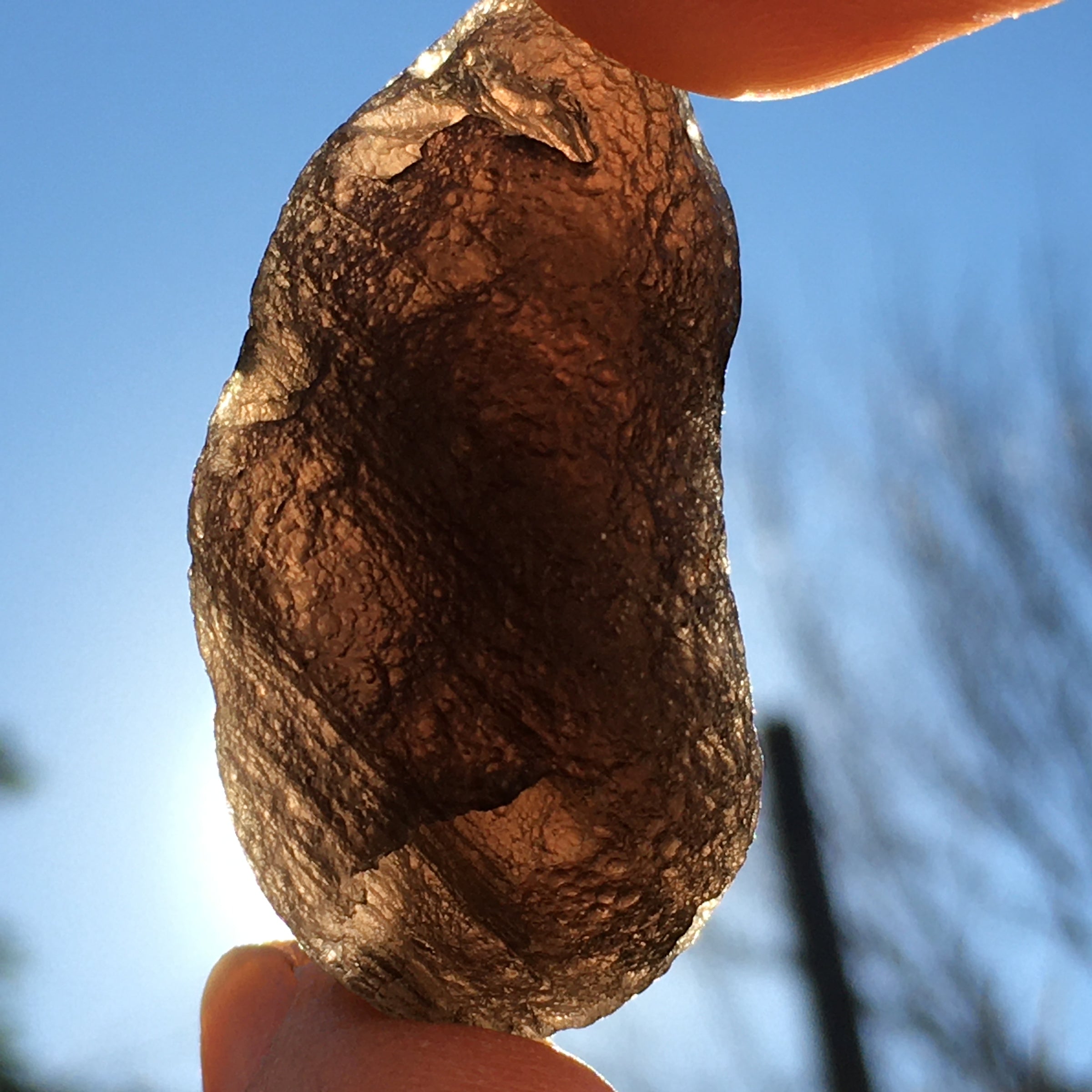 Pearl of Fire Agni Manitite Tektite 22.5 grams-Moldavite Life