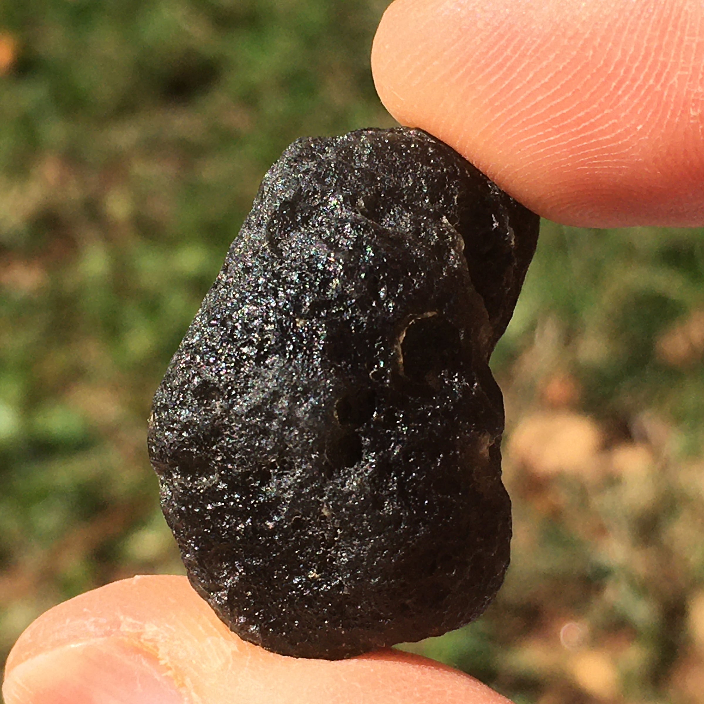 Pearl of Fire Agni Manitite Tektite 16.6 grams-Moldavite Life