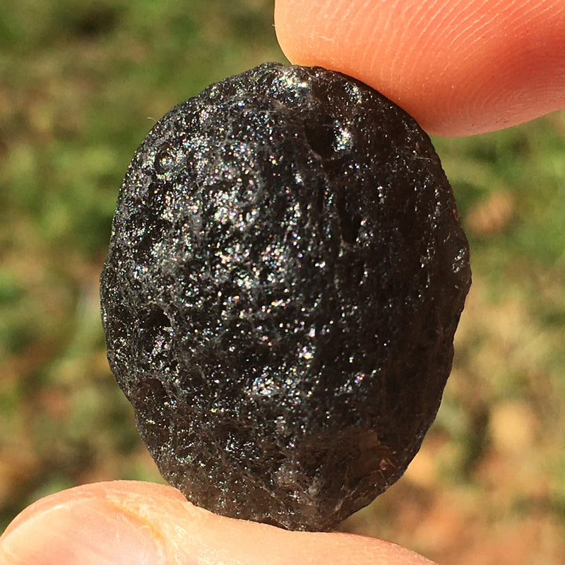 Pearl of Fire Agni Manitite Tektite 12.8 grams-Moldavite Life
