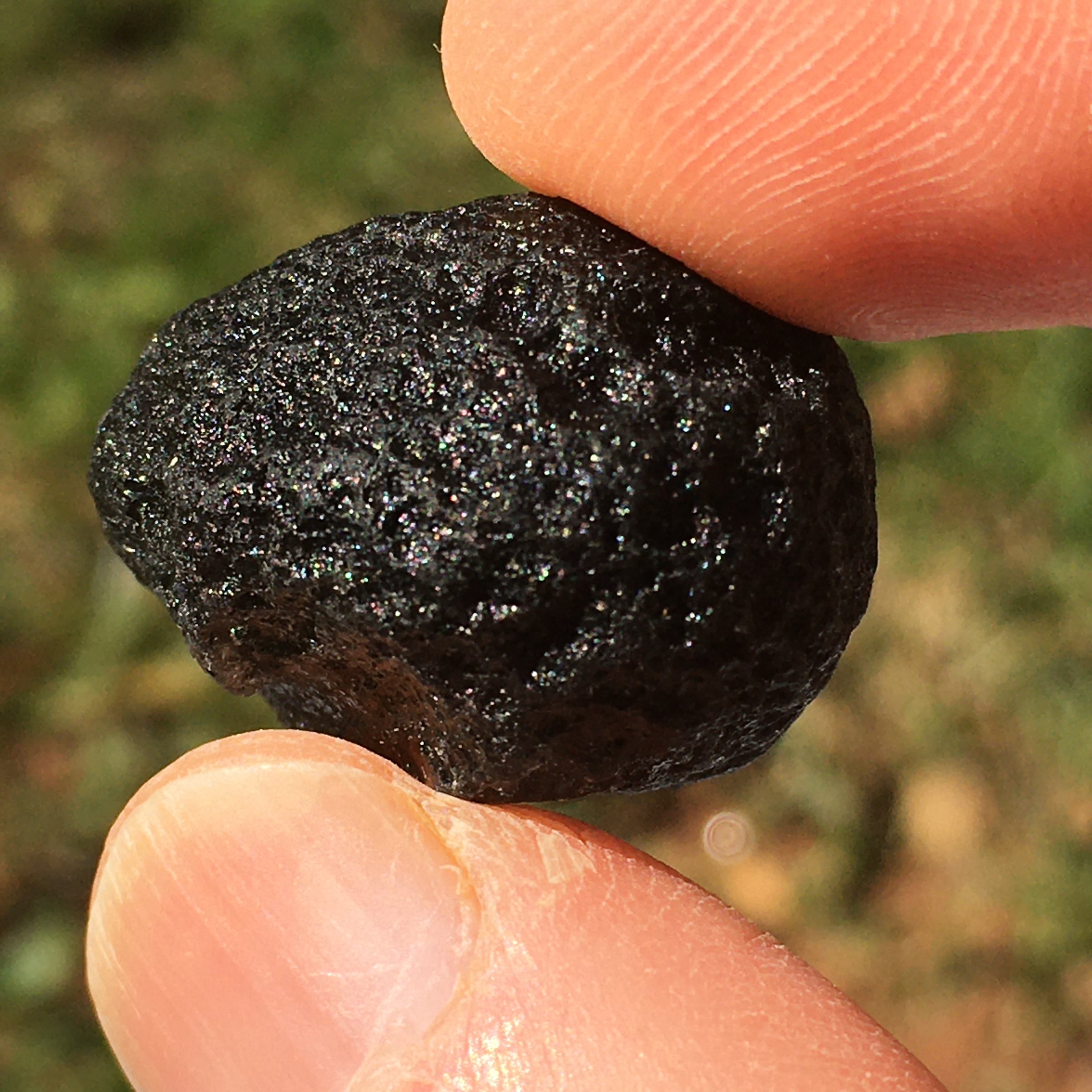Pearl of Fire Agni Manitite Tektite 12.8 grams-Moldavite Life