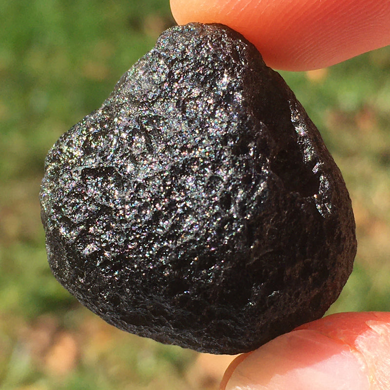 Pearl of Fire Agni Manitite Tektite 17.1 grams-Moldavite Life