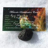 Pearl of Fire Agni Manitite Tektite 15.6 grams-Moldavite Life