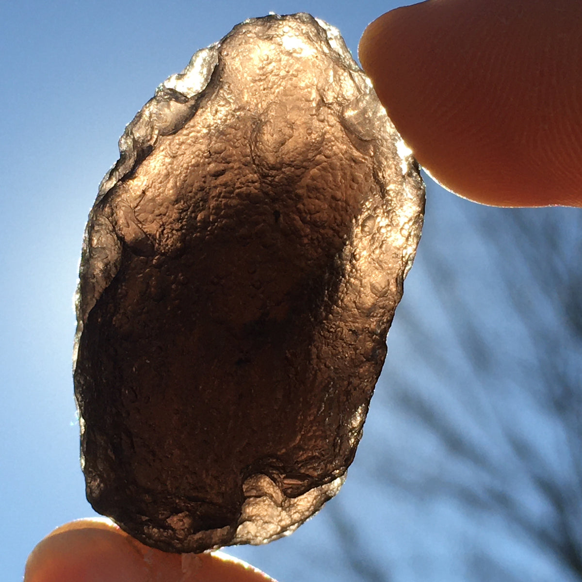 Pearl of Fire Agni Manitite Tektite 21.5 grams-Moldavite Life