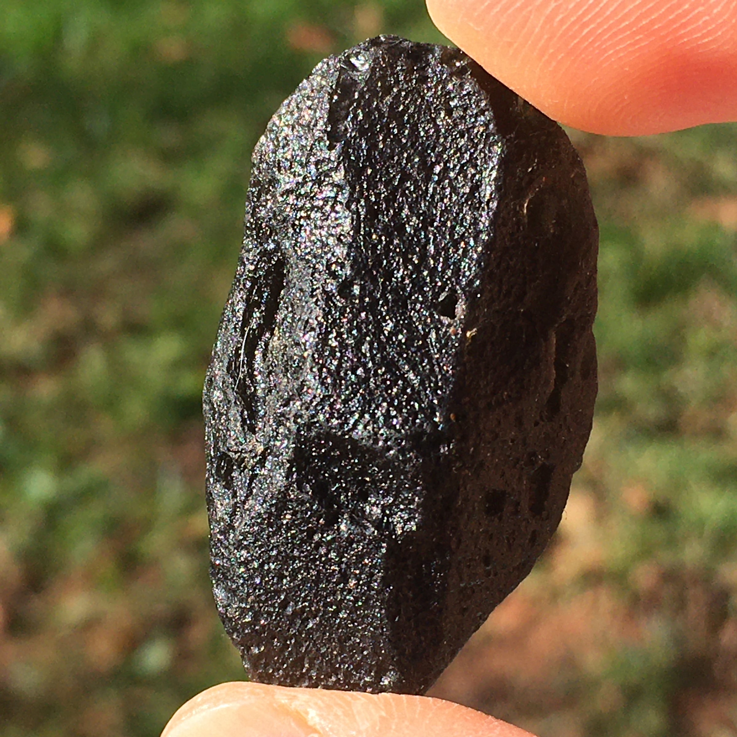 Pearl of Fire Agni Manitite Tektite 22.6 grams-Moldavite Life