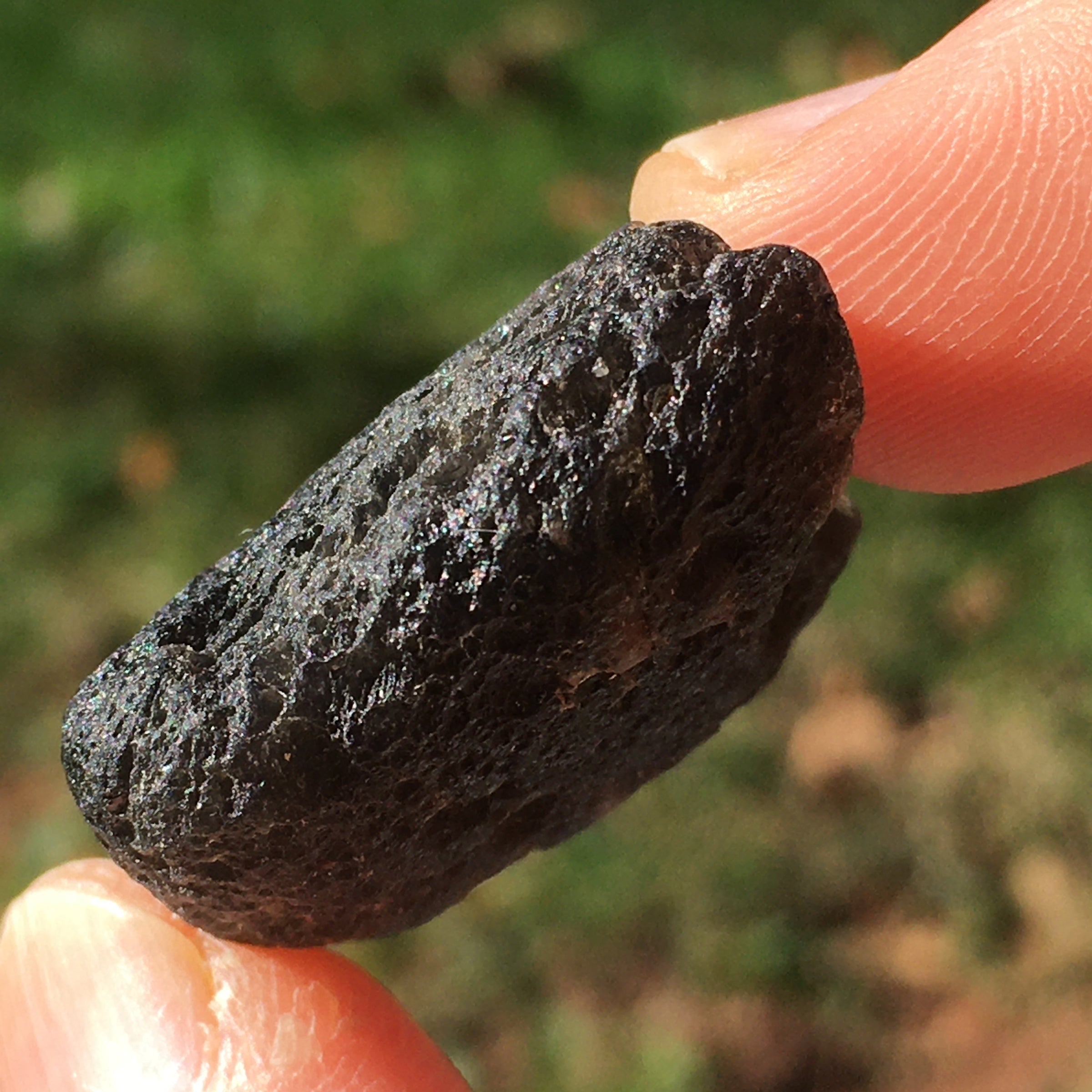 Pearl of Fire Agni Manitite Tektite 16.4 grams-Moldavite Life