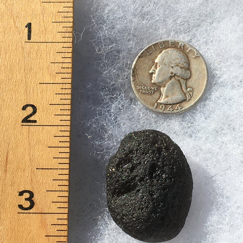 Pearl of Fire Agni Manitite Tektite 16.0 grams-Moldavite Life