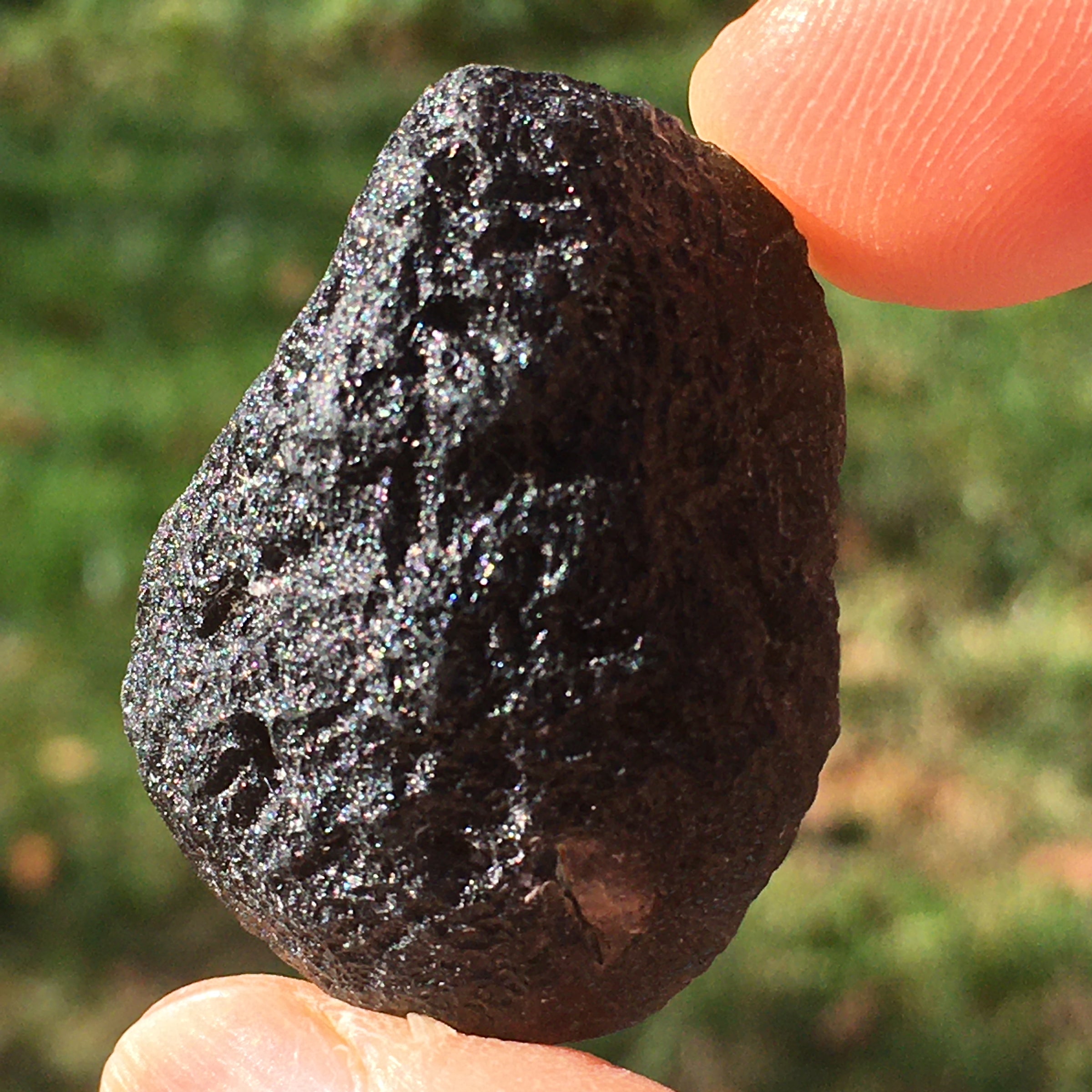 Pearl of Fire Agni Manitite Tektite 22.5 grams-Moldavite Life
