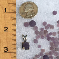 Grape Agate Pendant Sterling Silver