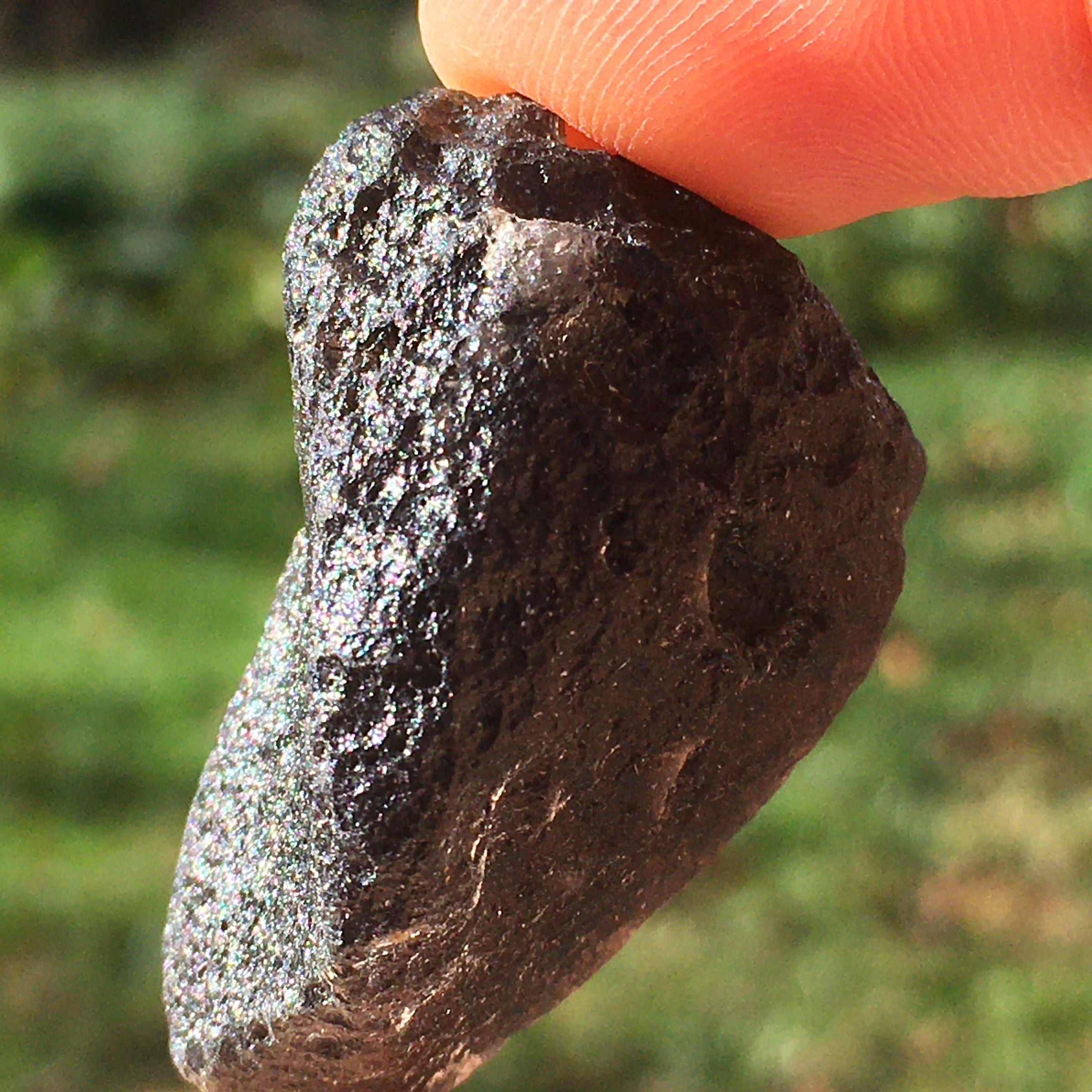 Pearl of Fire Agni Manitite Tektite 23.7 grams-Moldavite Life
