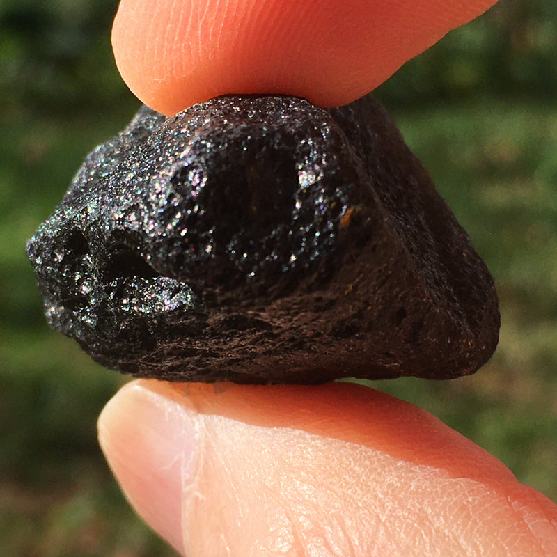 Pearl of Fire Agni Manitite Tektite 23.7 grams-Moldavite Life