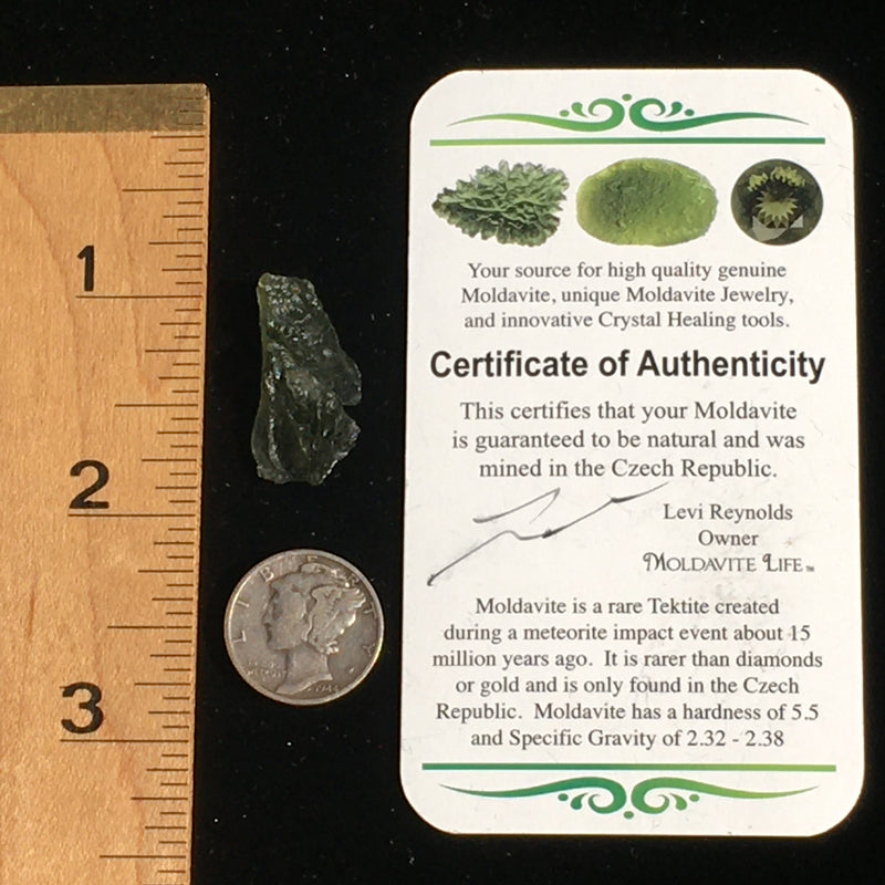 Genuine Moldavite 1.5 Grams-Moldavite Life