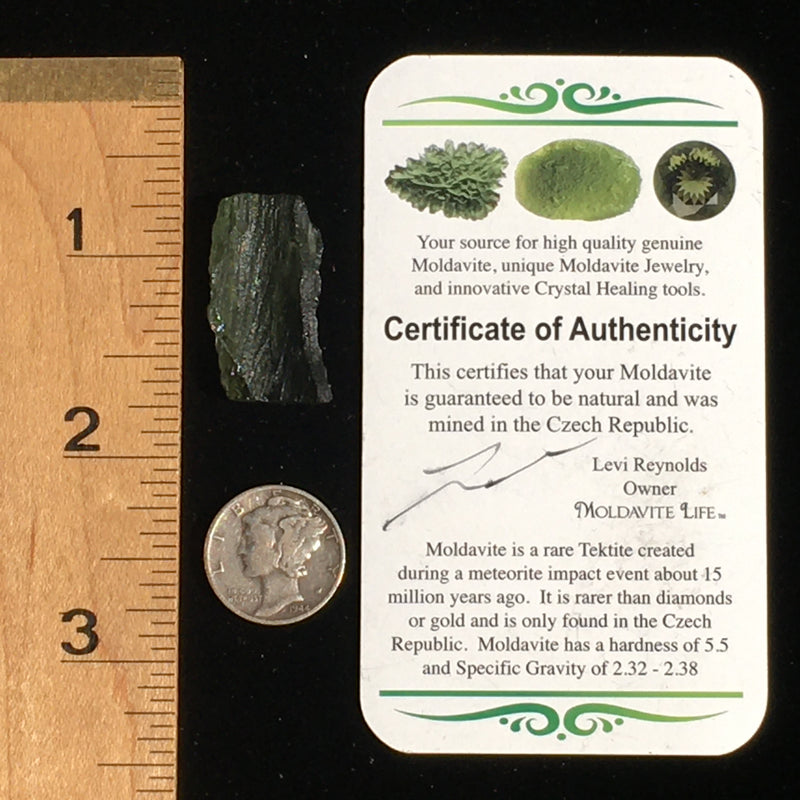 Genuine Moldavite 2.5 Grams-Moldavite Life