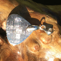 Muonionalusta Meteorite Pendant Sterling Silver-Moldavite Life