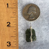 Moldavite Silver Wire Wrapped Pendant-Moldavite Life