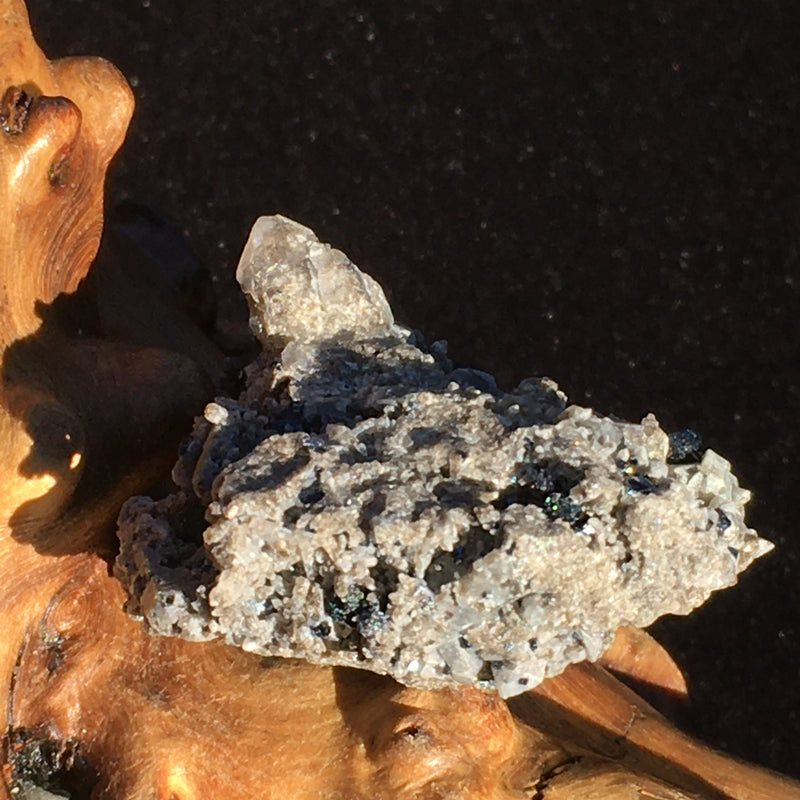 RARE Brookite Crystals in Quartz Matrix-Moldavite Life