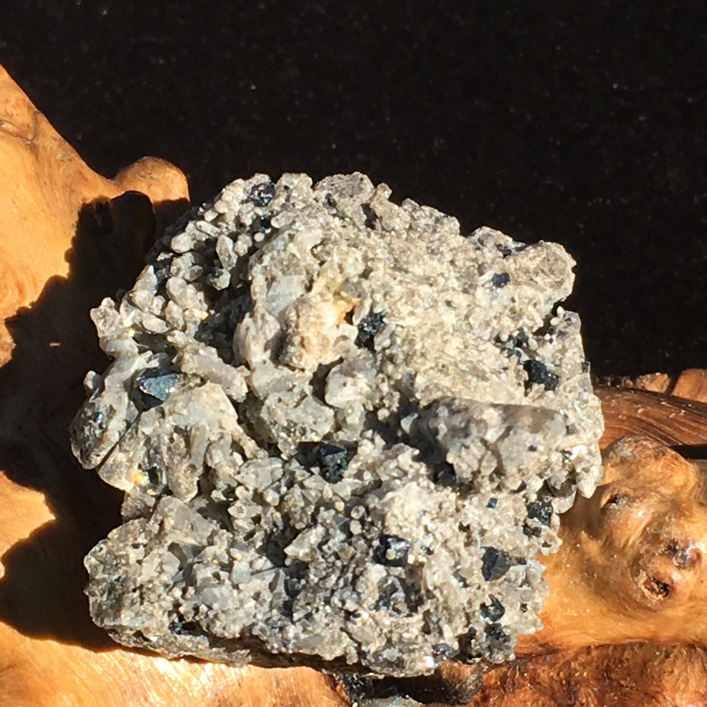 RARE Brookite Crystals in Quartz Matrix-Moldavite Life