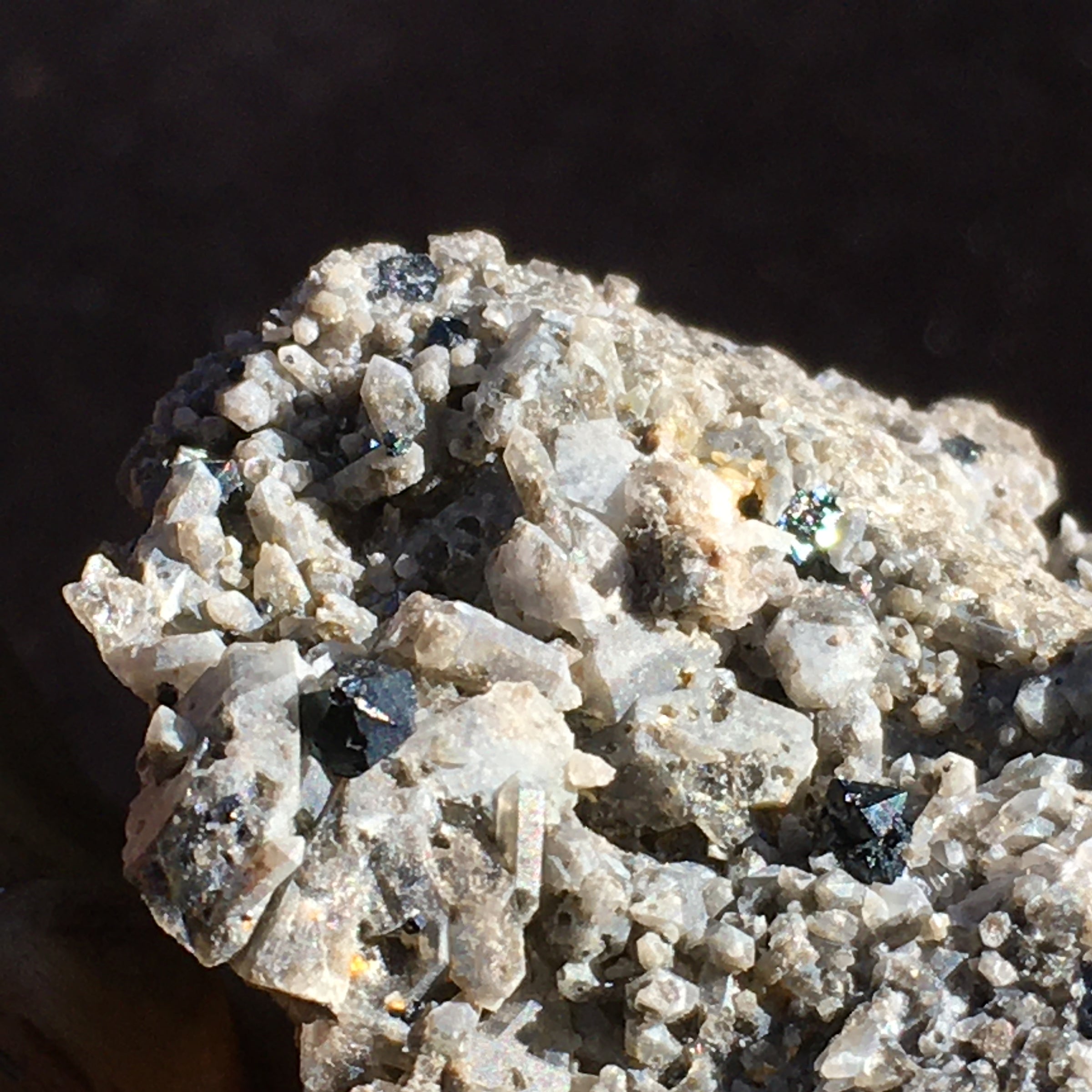 RARE Brookite Crystals in Quartz Matrix-Moldavite Life