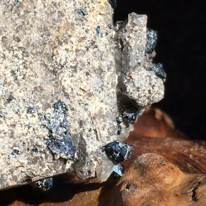 Brookite Crystals in Quartz Matrix BR51